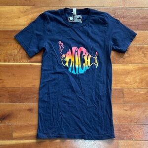 Bella Canvas Michigan Deep Blue T-Shirt